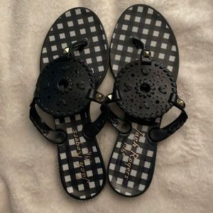 Jack Rogers Blue Flip Flop Sandals